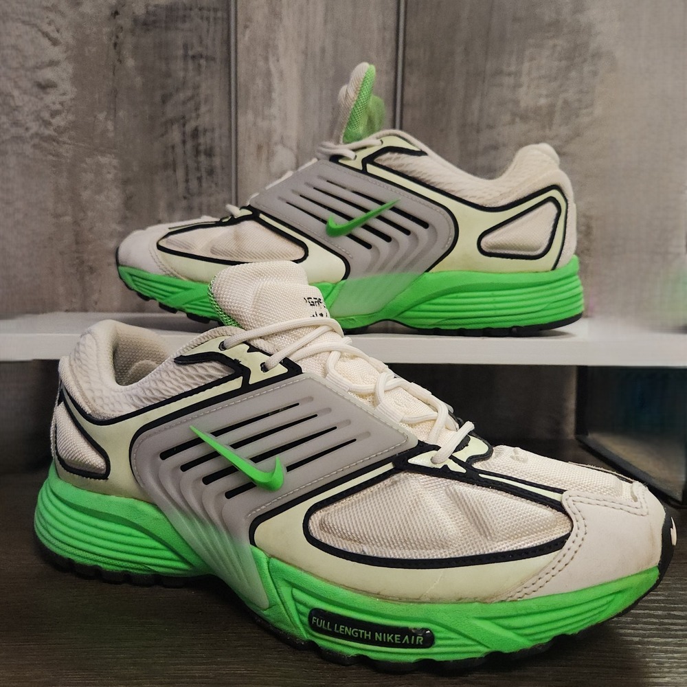 Nike Air Pegasus Wave Mens Size 9 White Green Strike IB0612-103 Running Sneaker